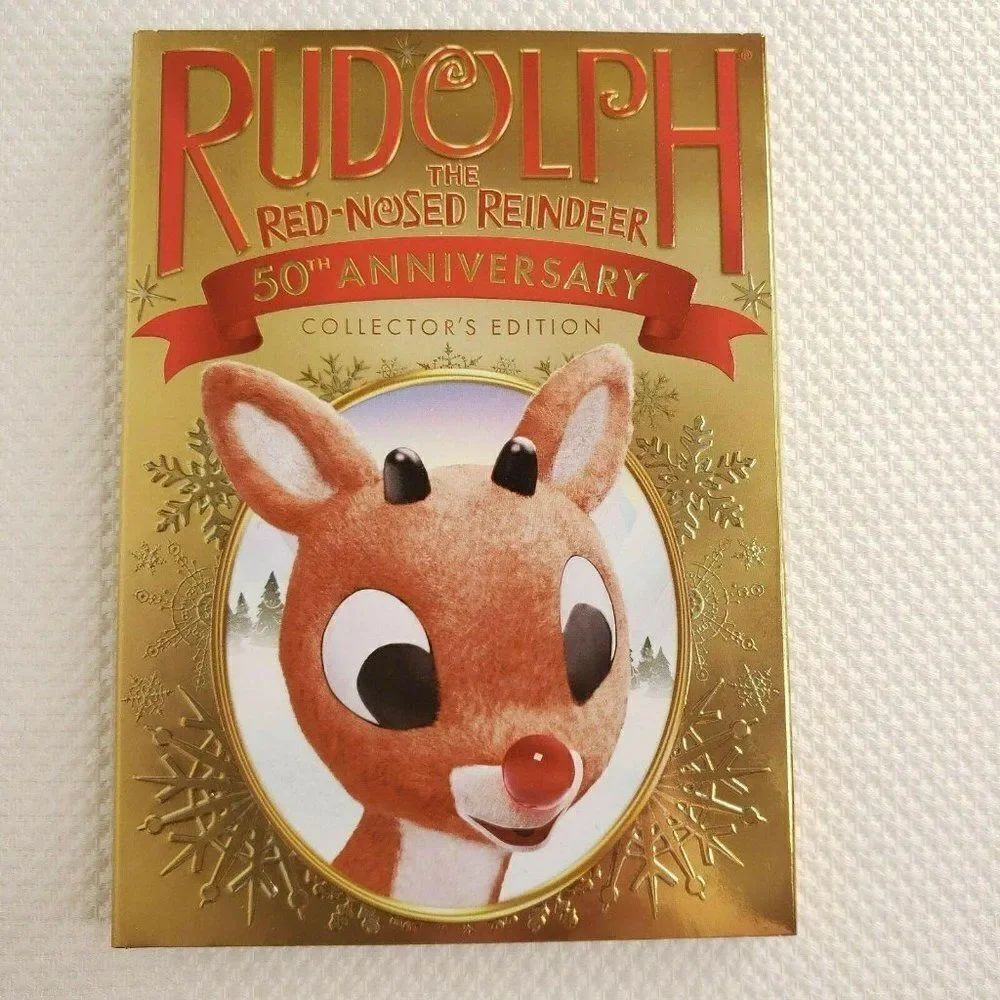 Rudolph the Red Nosed Reindeer 50th Anniversary Edition DVD Burl Ives